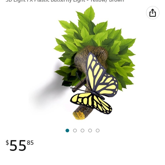 Butterfly 3D Deco Light - Picture 7 of 7